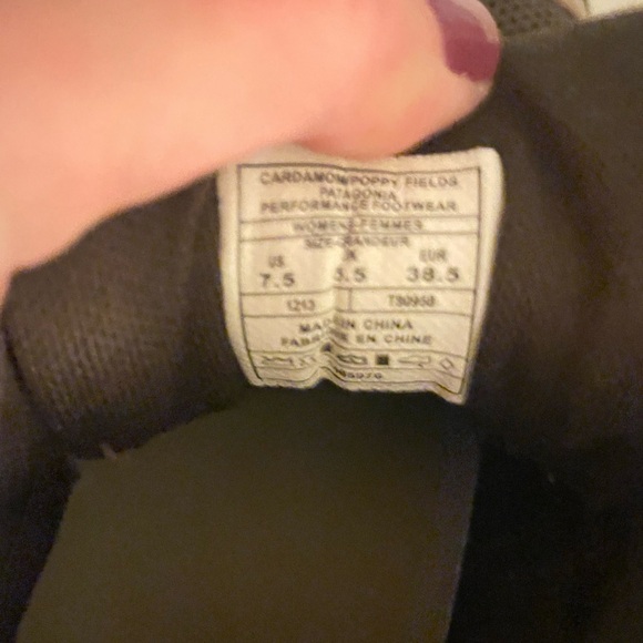 Patagonia Brown and Red Women's Hiking Boots - Picture 5 of 5